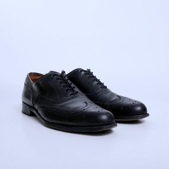 Cole Haan Leather Wingtip Oxfords Shoes Black Men 10.5‎ main image 5